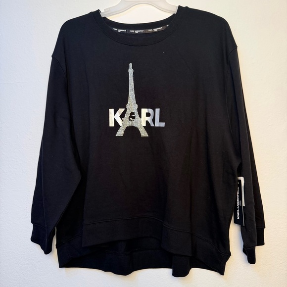 Karl Lagerfeld Black sweatshirt